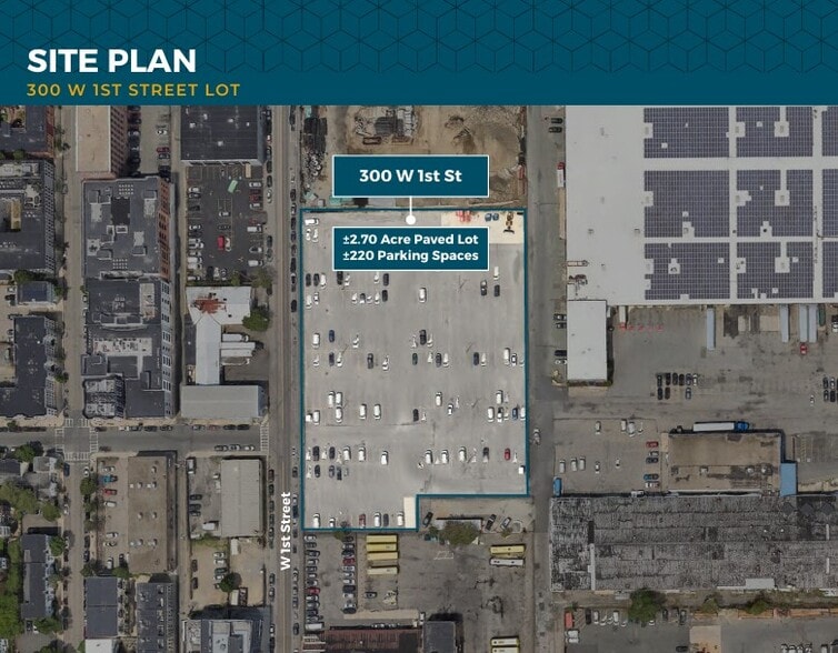 Primary Photo Of 300 W 1st St, Boston Land For Lease