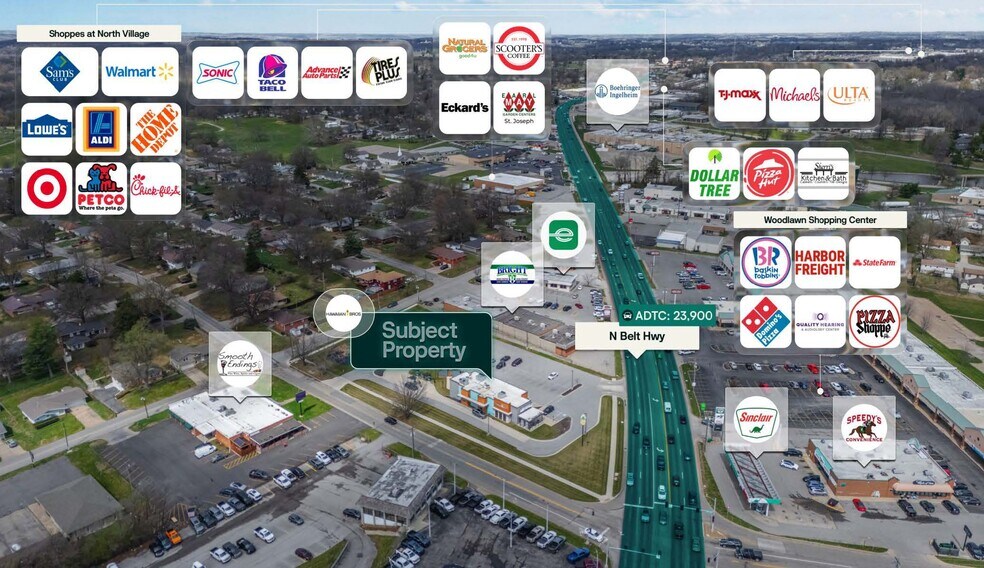 More Photos Of 2204 N Belt Hwy, Saint Joseph Restaurant For Sale
