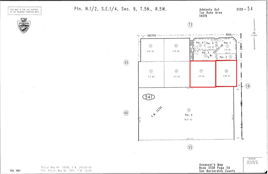 More Photos Of 00000 U.S. 395 Hwy, Adelanto Land For Sale