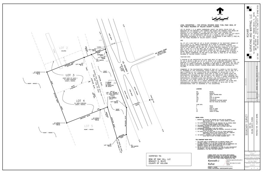 More Photos Of US Hwy 1, Oak Hill Land For Sale