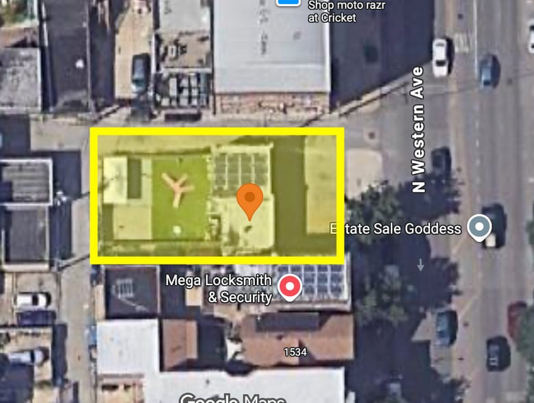 Primary Photo Of 1540-1542 N Western Ave, Chicago Land For Sale