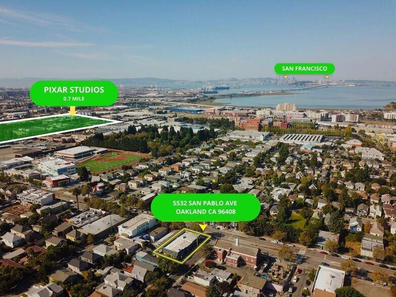 More Photos Of 5532 San Pablo Ave, Oakland Warehouse For Sale