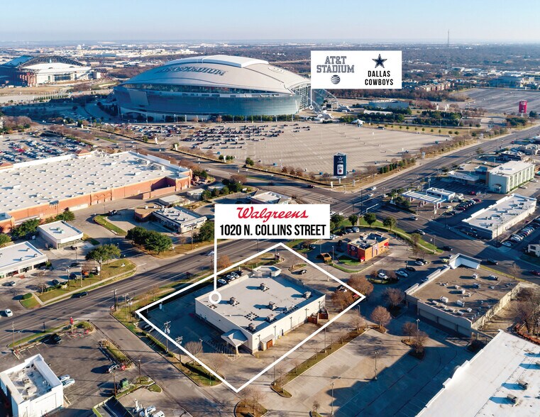 Primary Photo Of 1020 N Collins St, Arlington Drugstore For Sale