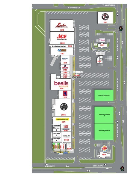 More Photos Of 1505-1715 N Highway 81, Duncan General Retail For Lease