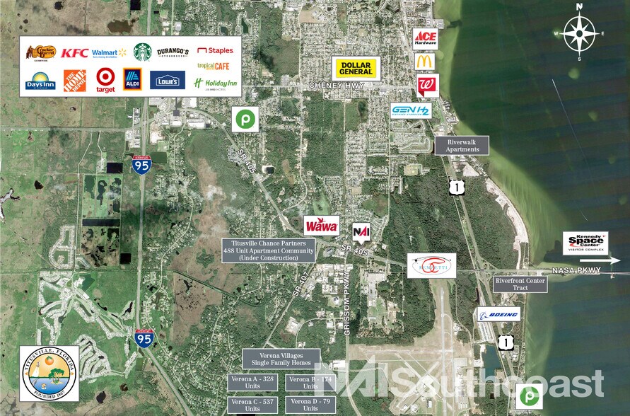 More Photos Of SR 405 & Grissom Pky, Titusville Land For Sale