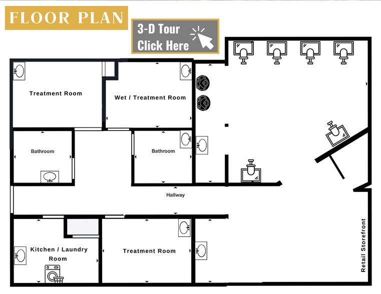 More Photos Of 910 21st St, Sacramento Storefront For Lease
