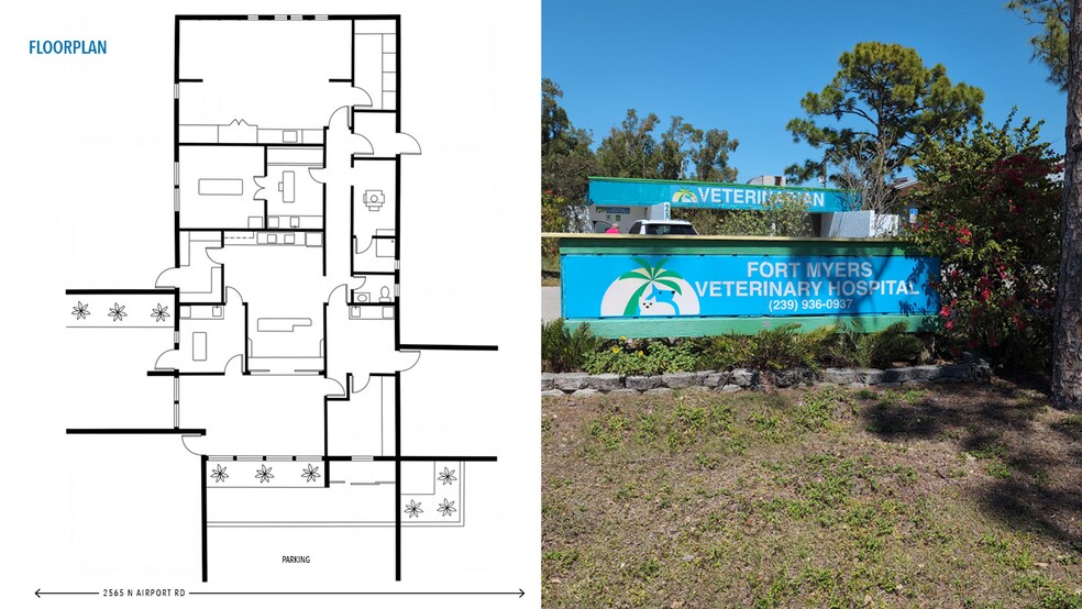 More Photos Of 2565 N Airport Rd, Fort Myers Veterinarian Kennel For Sale