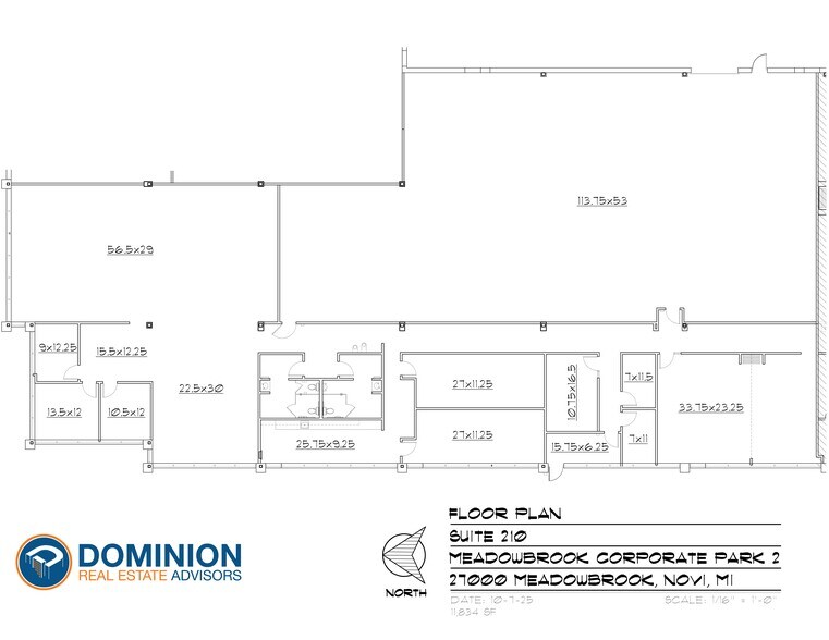 More Photos Of 27000 Meadowbrook Rd, Novi Research And Development For Lease