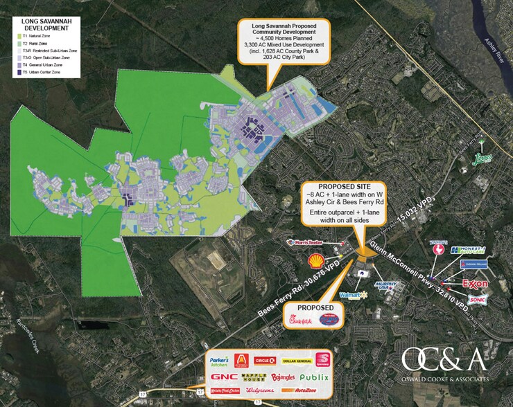 More Photos Of West Ashley Cir, Charleston Supermarket For Lease