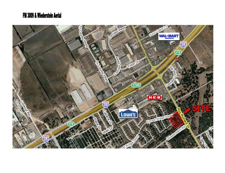 More Photos Of FM 3009 & Wiederstein Rd, Schertz General Retail For Lease