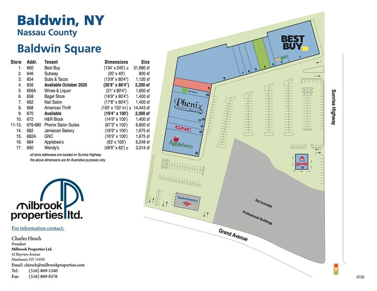 More Photos Of 660-690 Sunrise Hwy, Baldwin Unknown For Lease