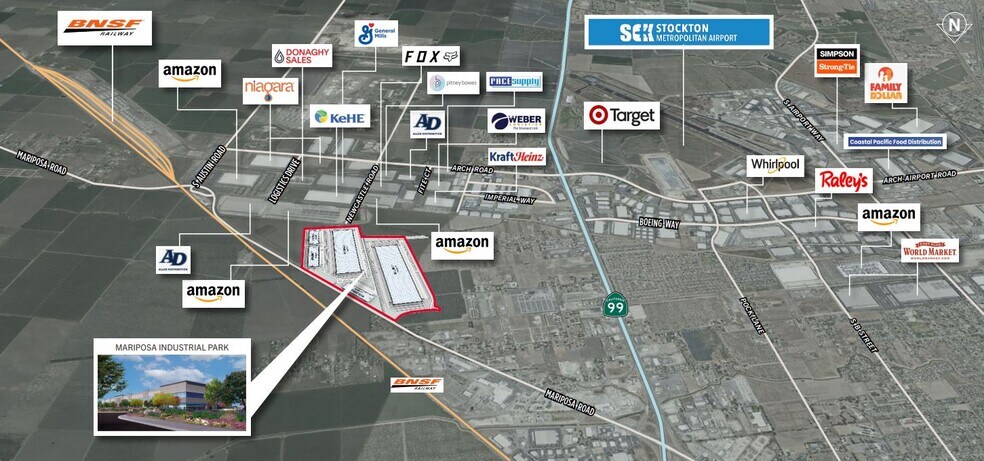 More Photos Of 5770 Mariposa Road, Stockton Distribution For Lease