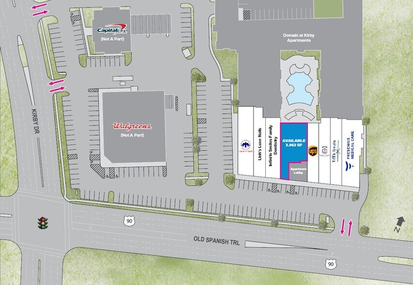 More Photos Of 1333 Old Spanish Trl, Houston Unknown For Lease