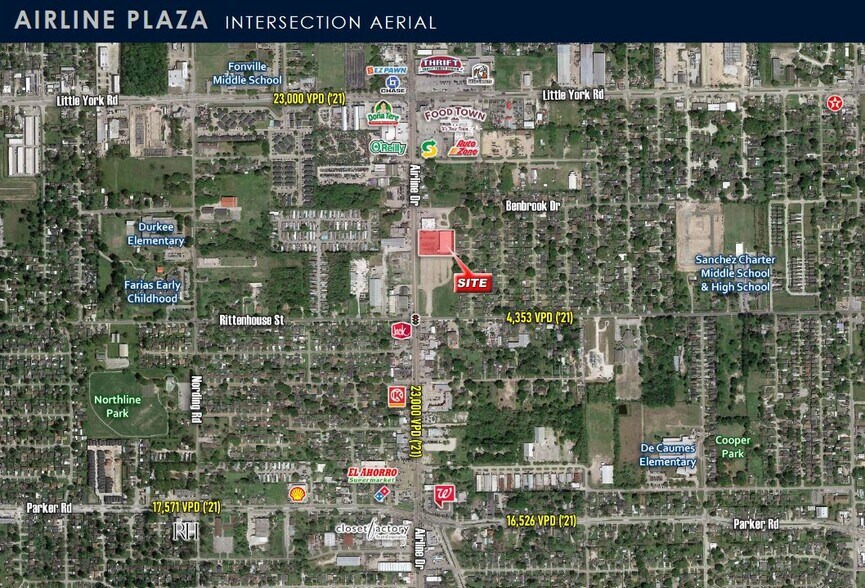 More Photos Of 7214-7220 Airline Dr, Houston Unknown For Lease