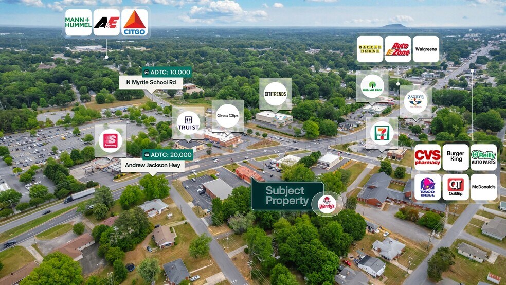 More Photos Of 2419 W Franklin Blvd, Gastonia Fast Food For Sale