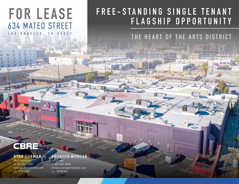 Primary Photo Of 634 S Mateo St, Los Angeles Industrial For Sale