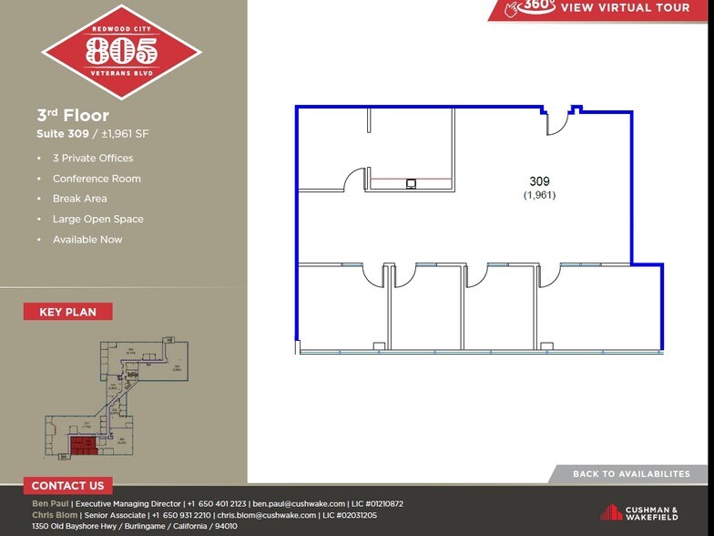 Photo of 3rd Floor Ste 309