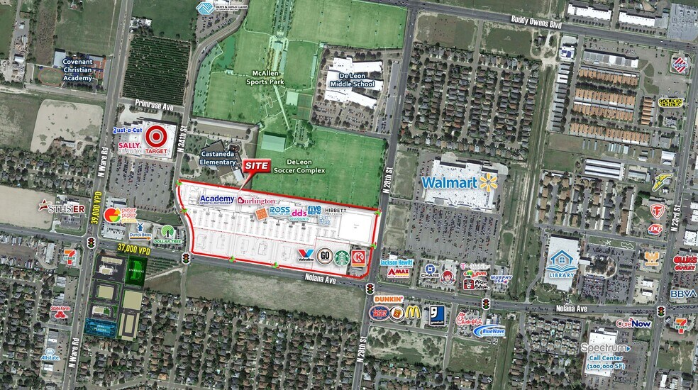 More Photos Of NEC of Nolana Ave & N 34th St, McAllen Land For Lease