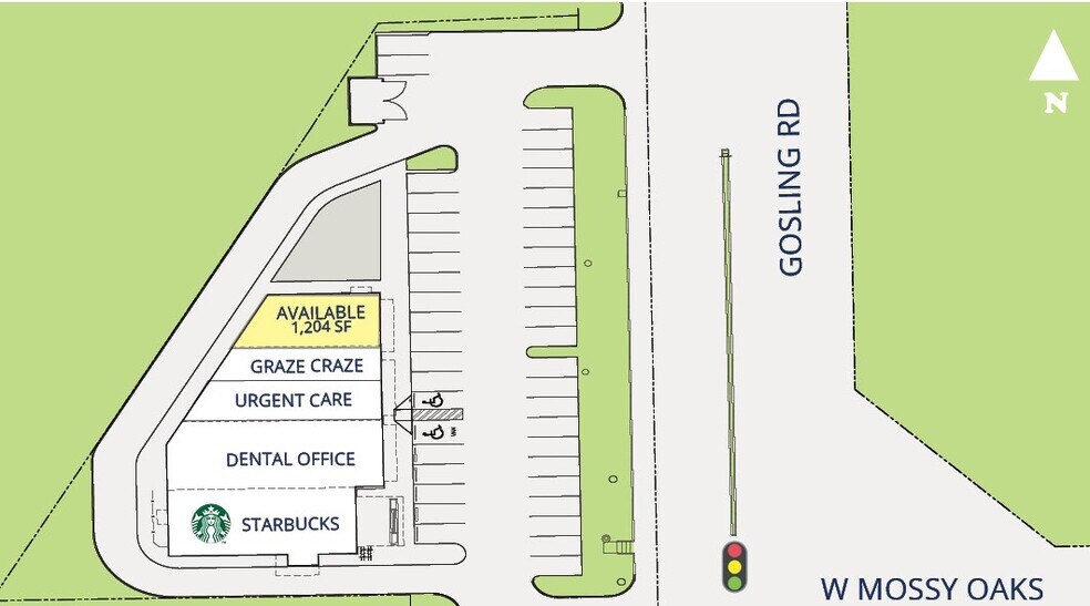 More Photos Of 23227 Gosling Rd, Spring General Retail For Lease