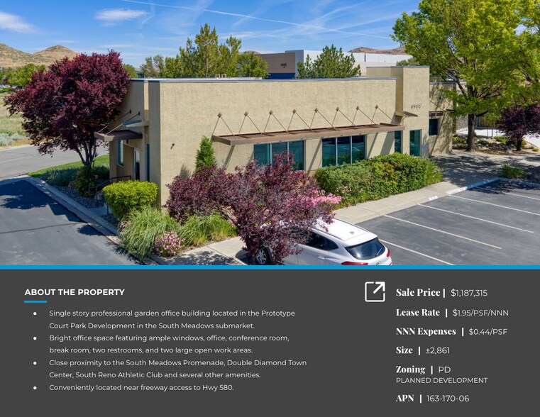 More Photos Of 9500 Prototype Ct, Reno Office For Sale
