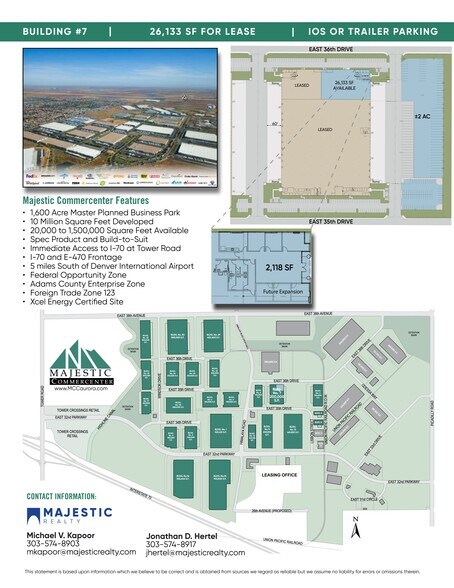 More Photos Of 20321-20431 E 35th Dr, Aurora Warehouse For Lease