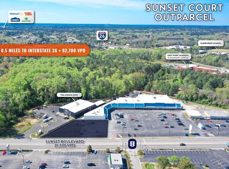 More Photos Of 2245 Sunset, West Columbia Land For Sale