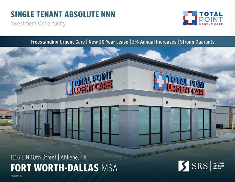 More Photos Of 1116 NE 10th St, Abilene Freestanding For Lease