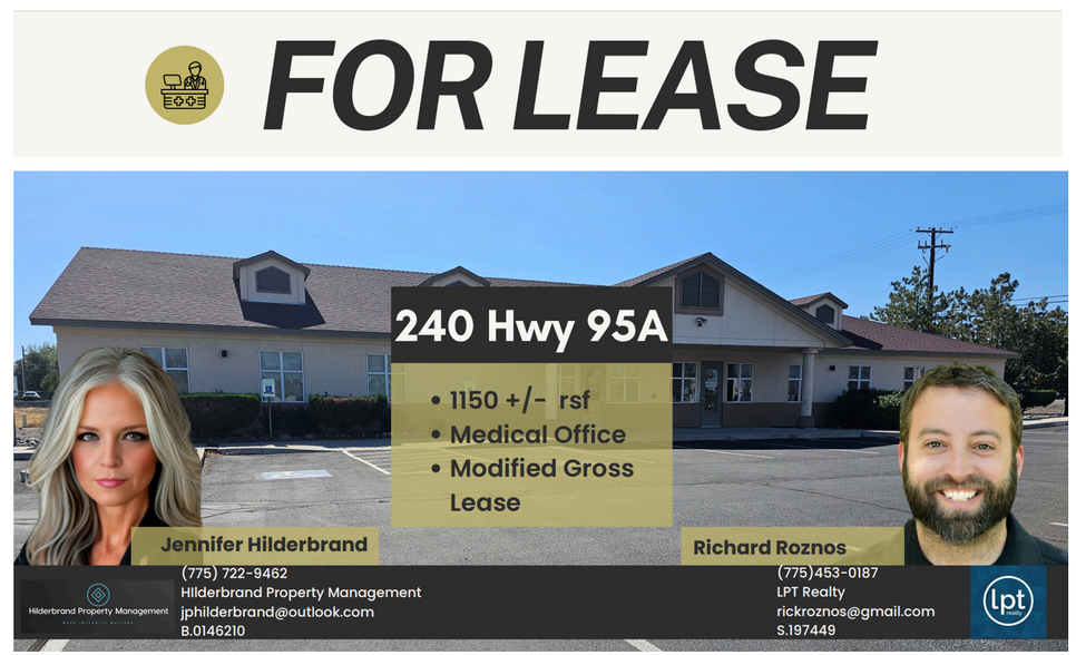 Primary Photo Of 240 US Highway 95A S, Fernley Medical For Lease