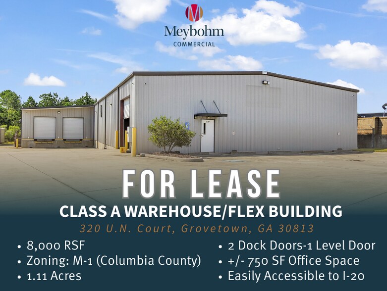 Primary Photo Of 320 Un Ct, Grovetown Industrial For Sale