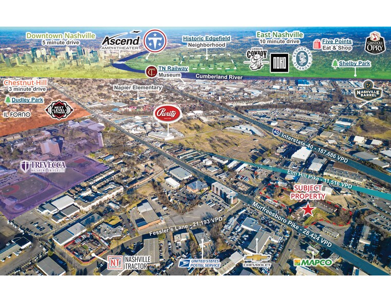 Primary Photo Of 526 Murfreesboro Pike, Nashville Hotel For Sale