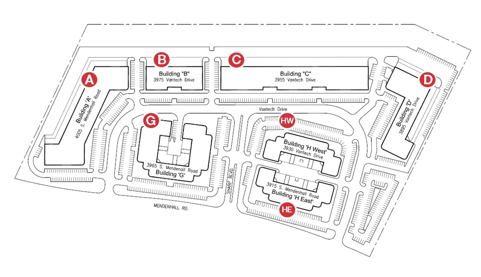 More Photos Of 3930 Vantech Dr, Memphis Unknown For Lease