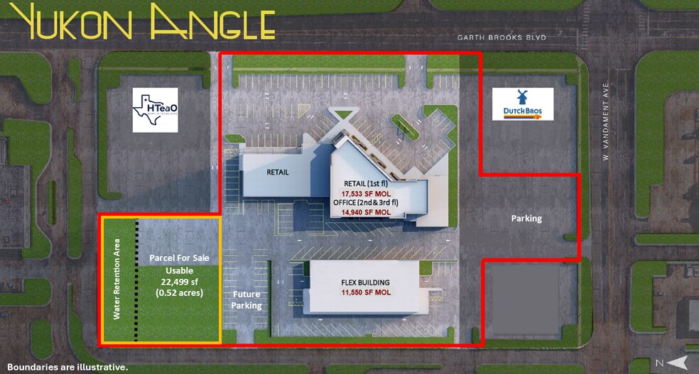 More Photos Of 1010 Garth Brooks Blvd, Yukon Storefront Retail Office For Sale