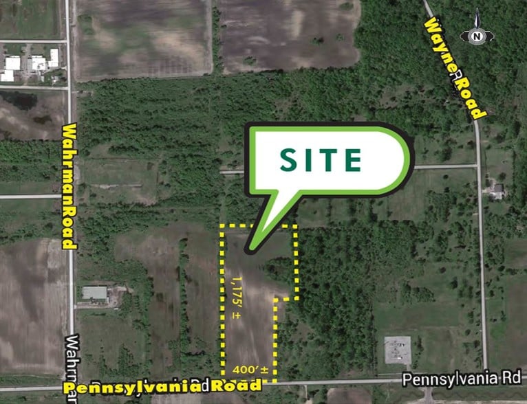 Primary Photo Of Pennsylvania Rd, Romulus Land For Sale
