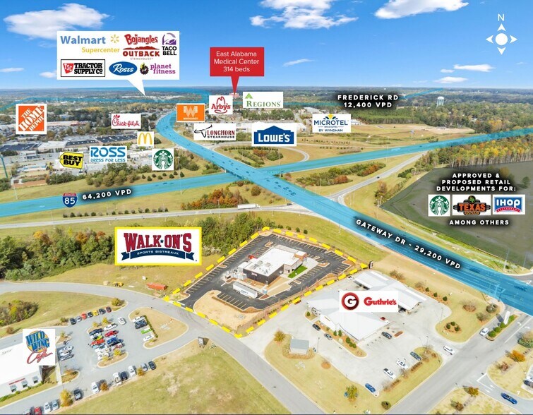 More Photos Of 3041 Capps Way, Opelika Restaurant For Lease