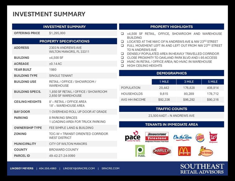 More Photos Of 2303 N Andrews Ave, Wilton Manors Industrial For Sale