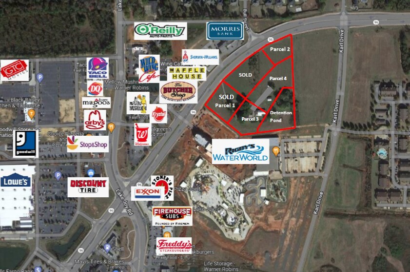 Primary Photo Of 1030 Hwy 96, Warner Robins Land For Sale