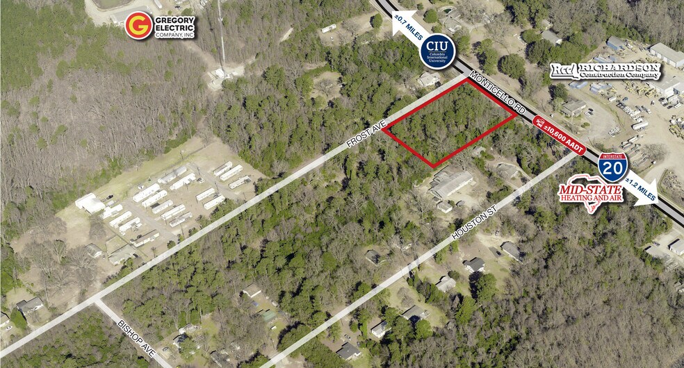 More Photos Of Monticello Rd @ Frost Ave, Columbia Land For Sale