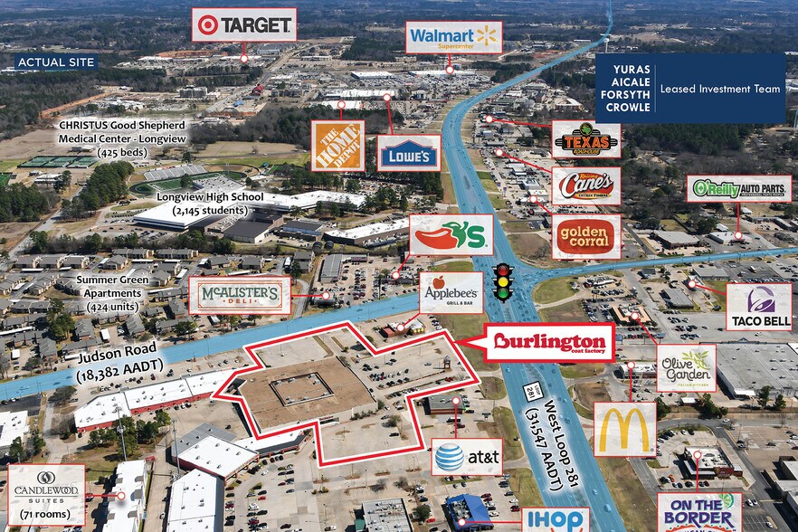 More Photos Of 103 W Loop 281, Longview General Retail For Lease