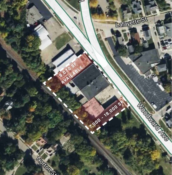 Primary Photo Of 49700-49730 Woodward ave, Pontiac Distribution For Lease