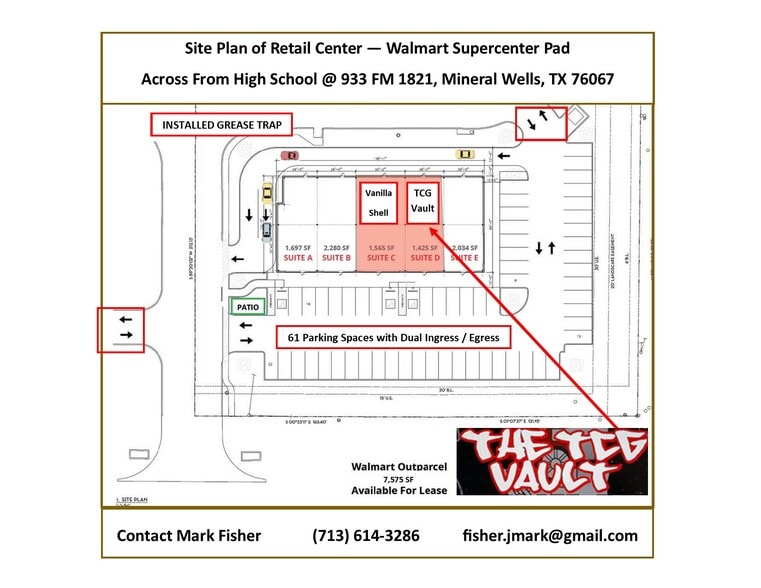 More Photos Of 933 N FM 1821 Rd, Mineral Wells Storefront Retail Office For Lease