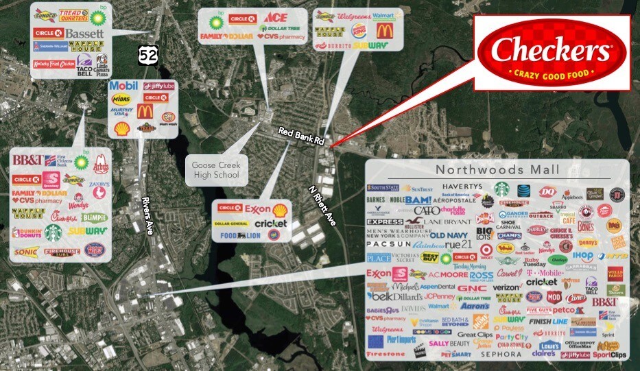 More Photos Of 1638 Red Bank Rd, Goose Creek Fast Food For Sale