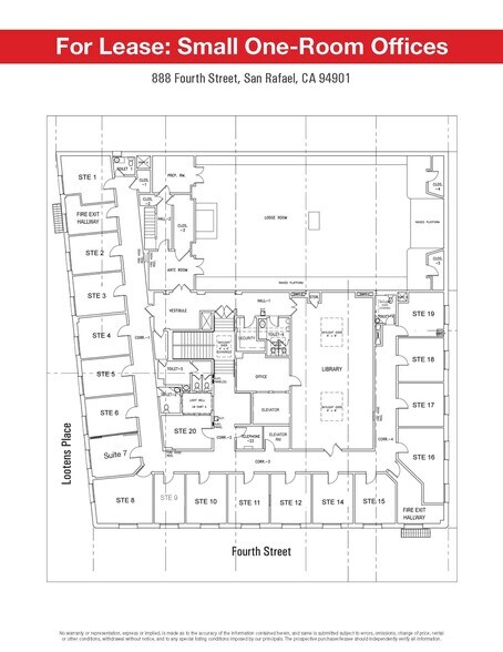 More Photos Of 888 4th St, San Rafael Office For Lease