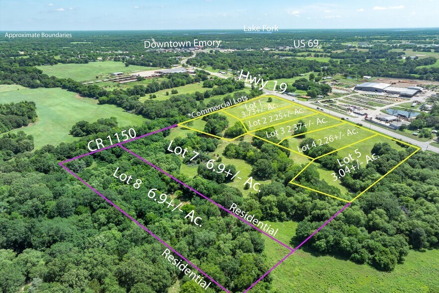 More Photos Of Lot 2 State Hwy 19,, Emory Land For Sale