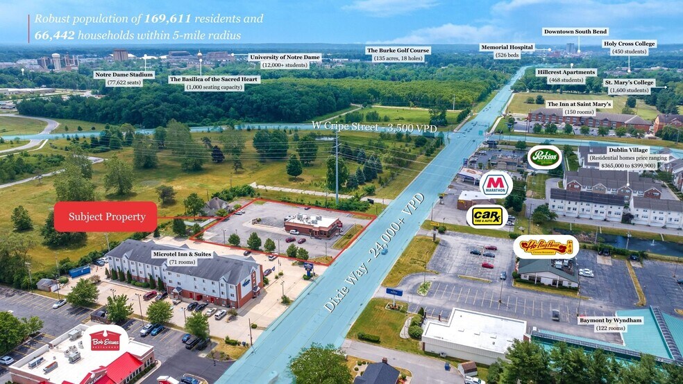 More Photos Of 320 Dixie Way, South Bend Fast Food For Sale