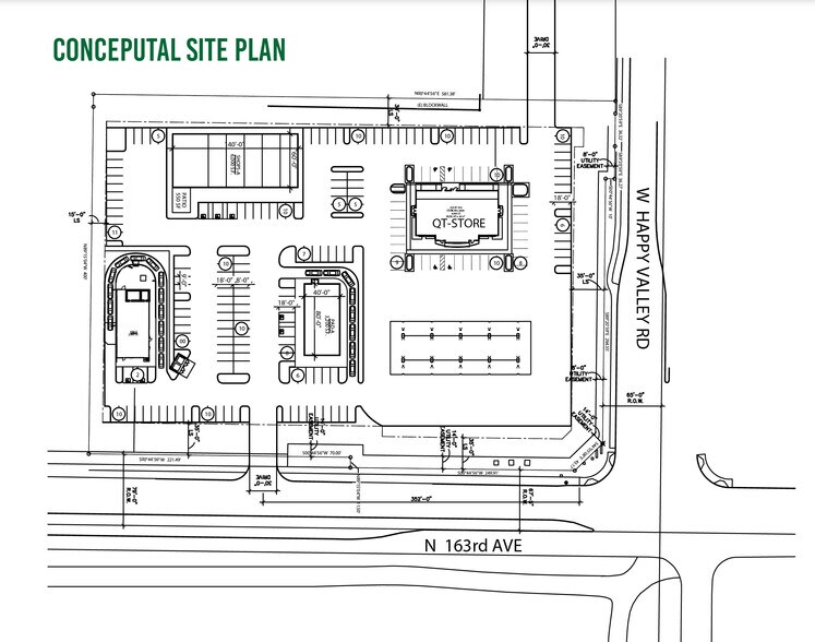 More Photos Of SWC W. Happy Valley & N 163rd Ave, Surprise Unknown For Lease