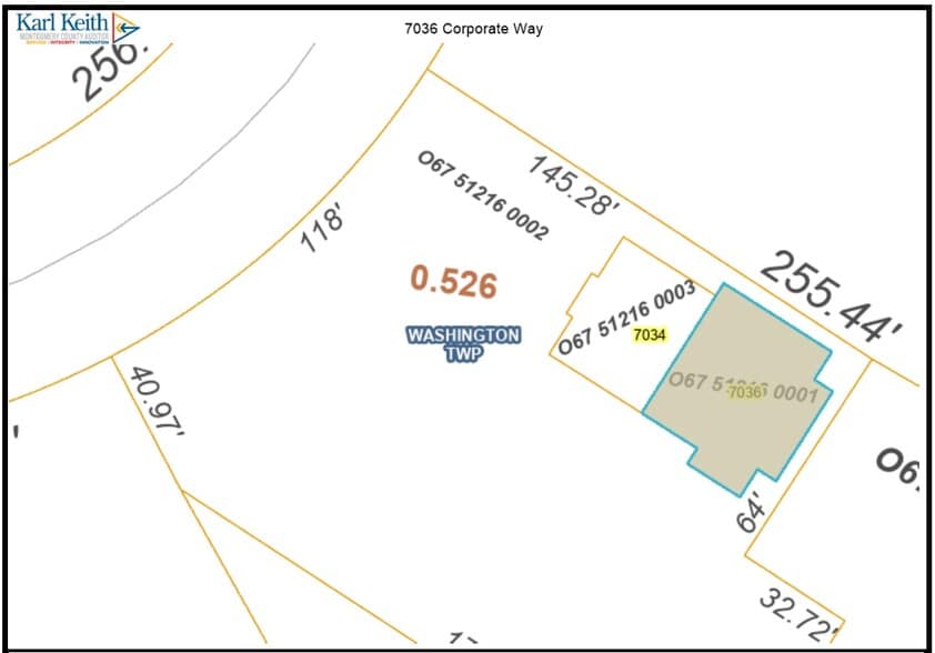 More Photos Of 7036 Corporate Way, Washington Township Office For Sale