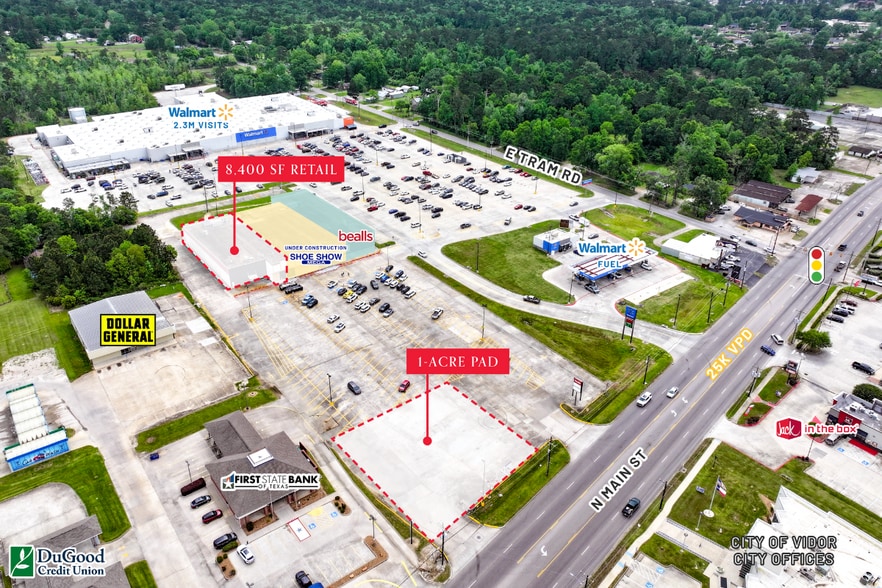 Primary Photo Of 1380 N Main St, Vidor Land For Lease