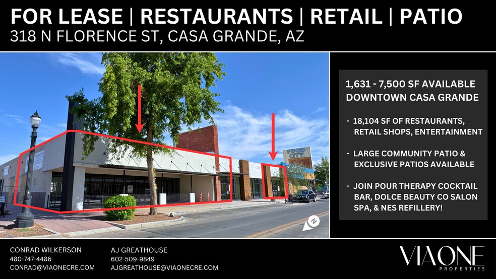 Primary Photo Of 318 N Florence St, Casa Grande Restaurant For Lease