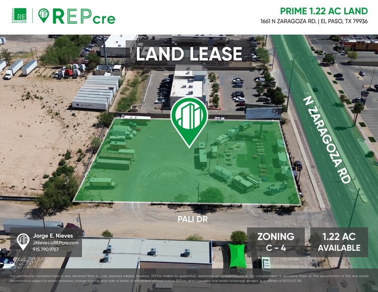 More Photos Of 1661 N Zaragoza Rd, El Paso Land For Lease