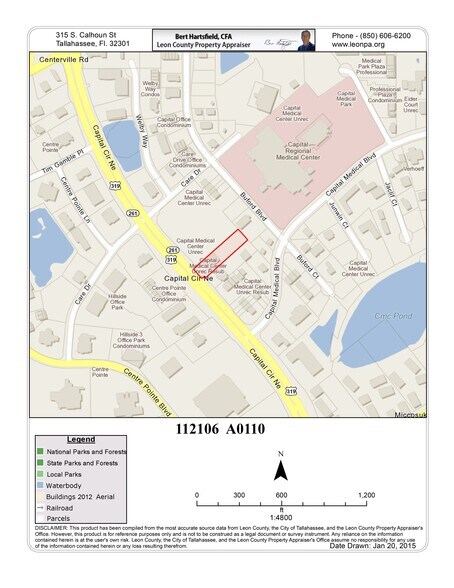 More Photos Of 1925 Capital Cir NE, Tallahassee Medical For Lease